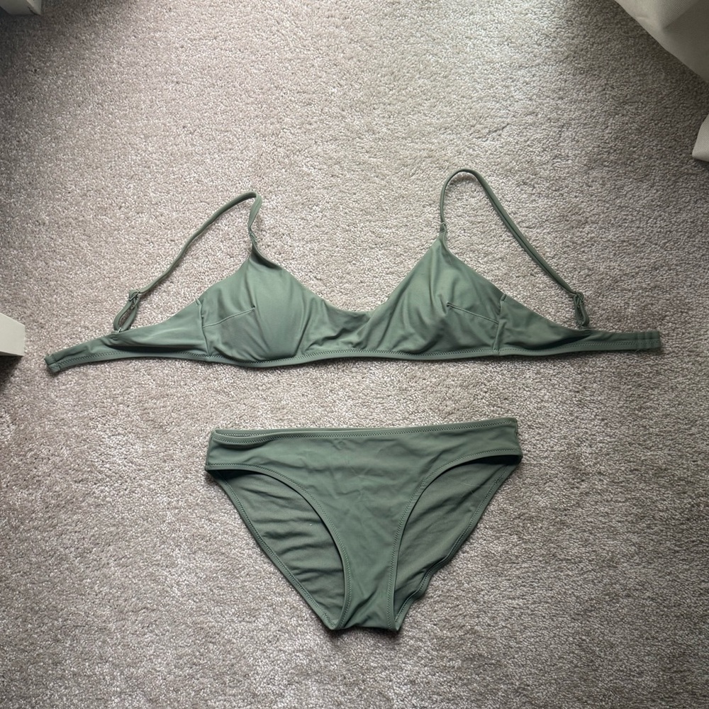 Aerie Olive Bikini Set